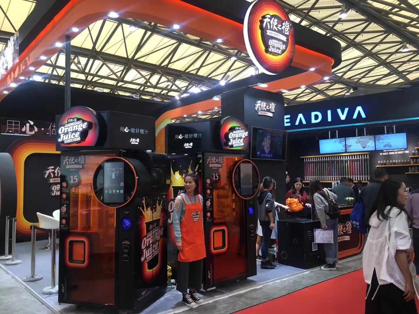 爽椰无人售货机,爽椰鲜椰自动贩卖机