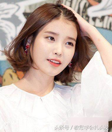 这个季节最流行的发型谁扎谁好看,春季发型扎法简单又好看中短发