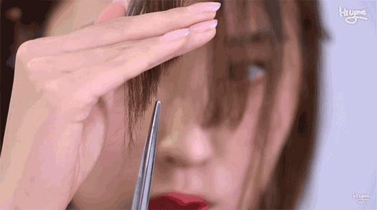 没刘海显凶怎么办,没有刘海尴尬期怎么处理简单好看