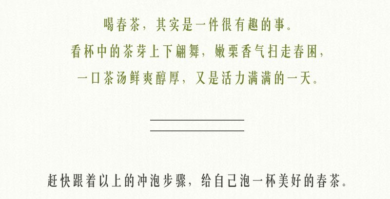 四季春茶的正确冲泡方法,春茶冲泡常识大全