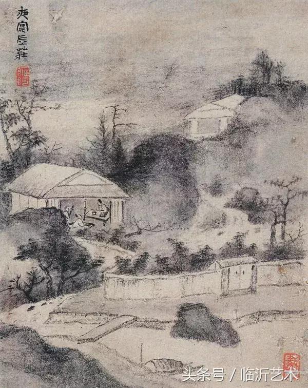 书法枯笔,枯笔之境的图片