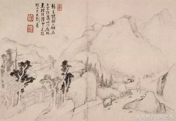 书法枯笔,枯笔之境的图片