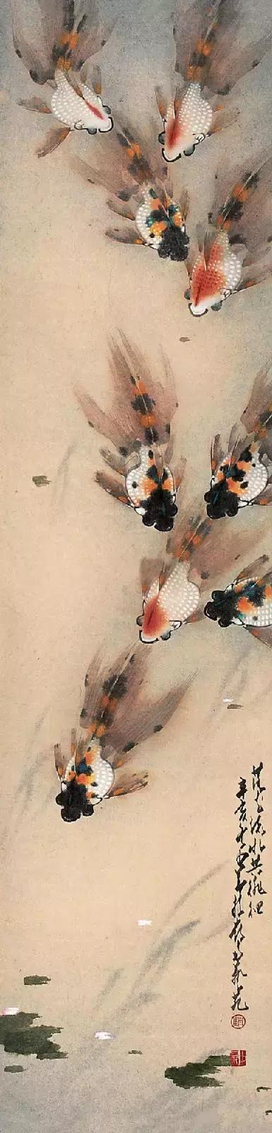 赵少昂花鸟鱼虫图片,中国花鸟大师赵少昂