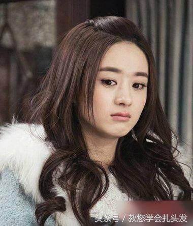 俏皮减龄中长发发型扎法,扎发发型简单又好看中长
