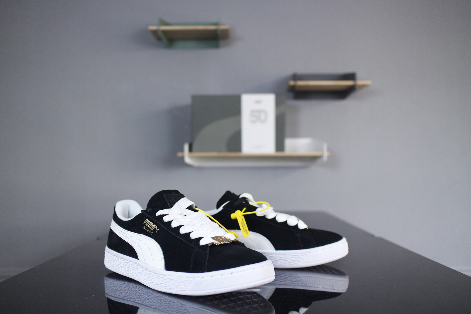 彪马pumaxswash黑标限量联名款,彪马联名款女鞋紫