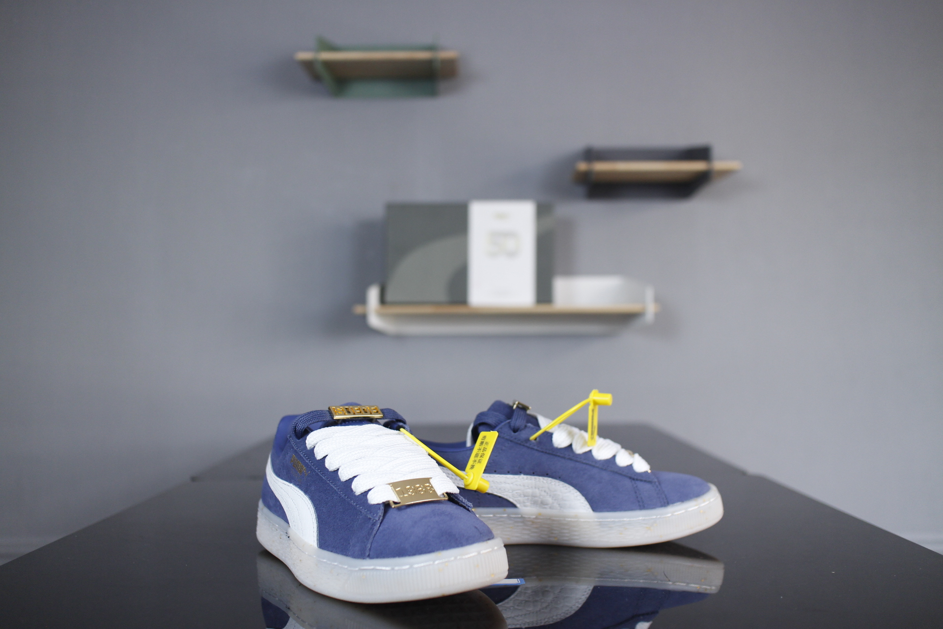 彪马pumaxswash黑标限量联名款,彪马联名款女鞋紫