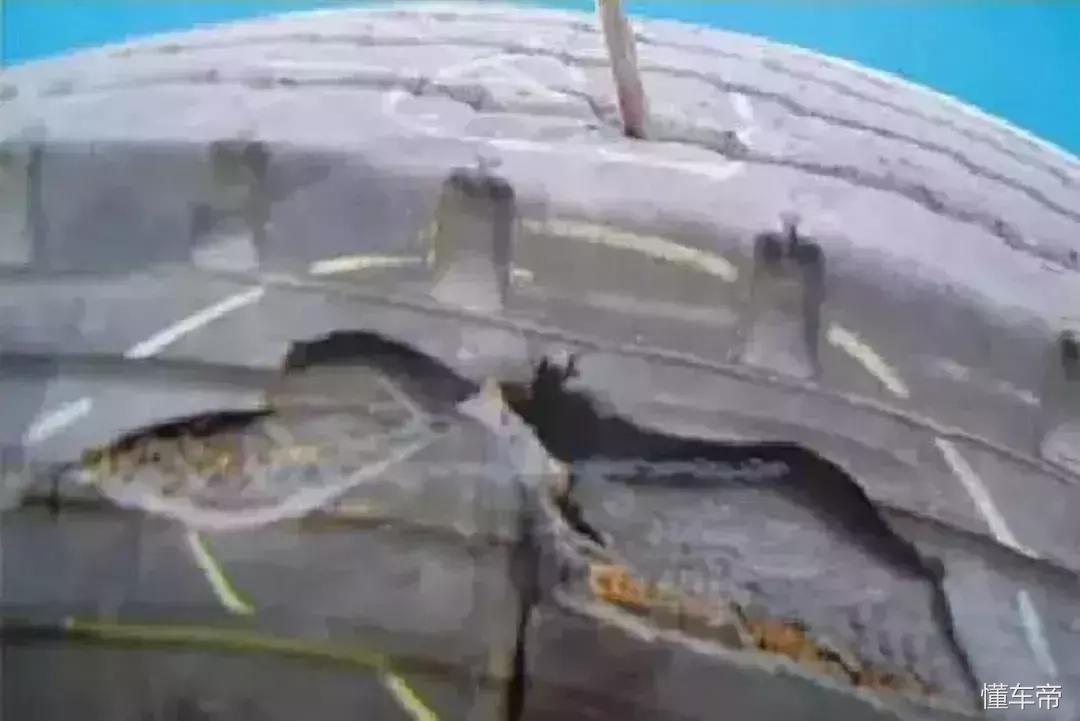卡车轮胎断丝鼓包原因,卡车轮胎损坏原因图解