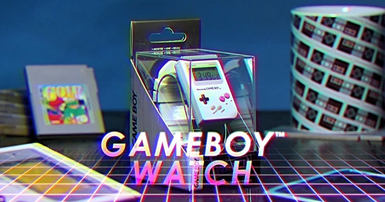 将童年回忆戴在手上！国外礼品网推出GameBoy外形腕表和闹钟
