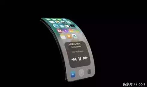 苹果折叠oled屏幕,折叠屏microled