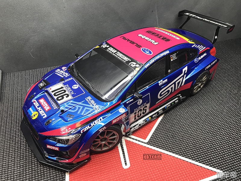 超人继续分享KYOSHOTF7的新车壳