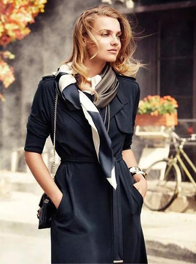 丝巾怎样搭配才好看？搭配好胜过买100件新衣