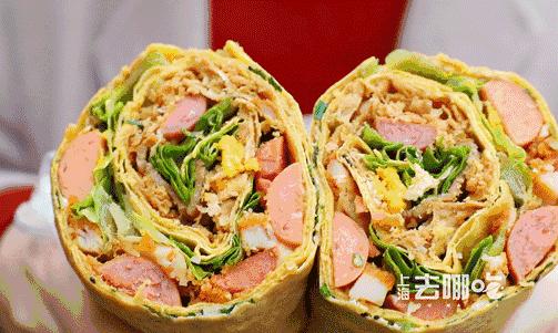 称霸徐汇5年的神级煎饼摊,学生*党**可以免排队!