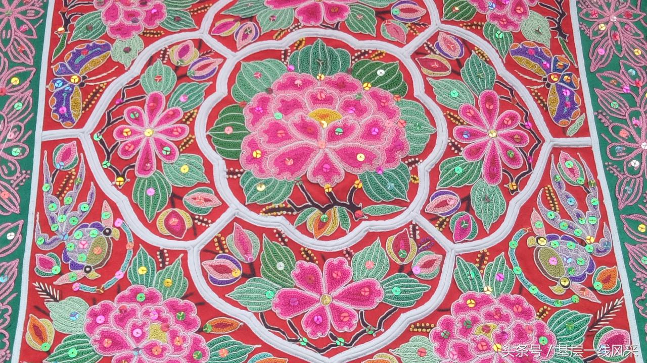 广西壮族背带刺绣,壮族刺绣教程