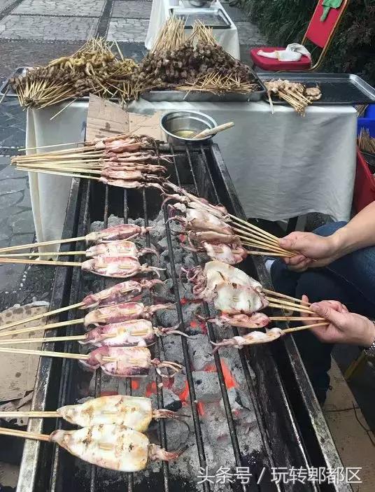 成都郫都深夜烧烤,郫都探店烧烤