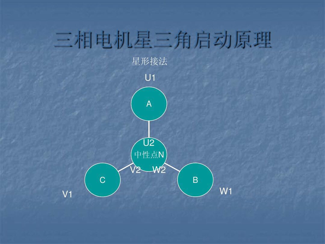 电机星形绕组连接及接线图,电机启动绕组和运行绕组怎么接