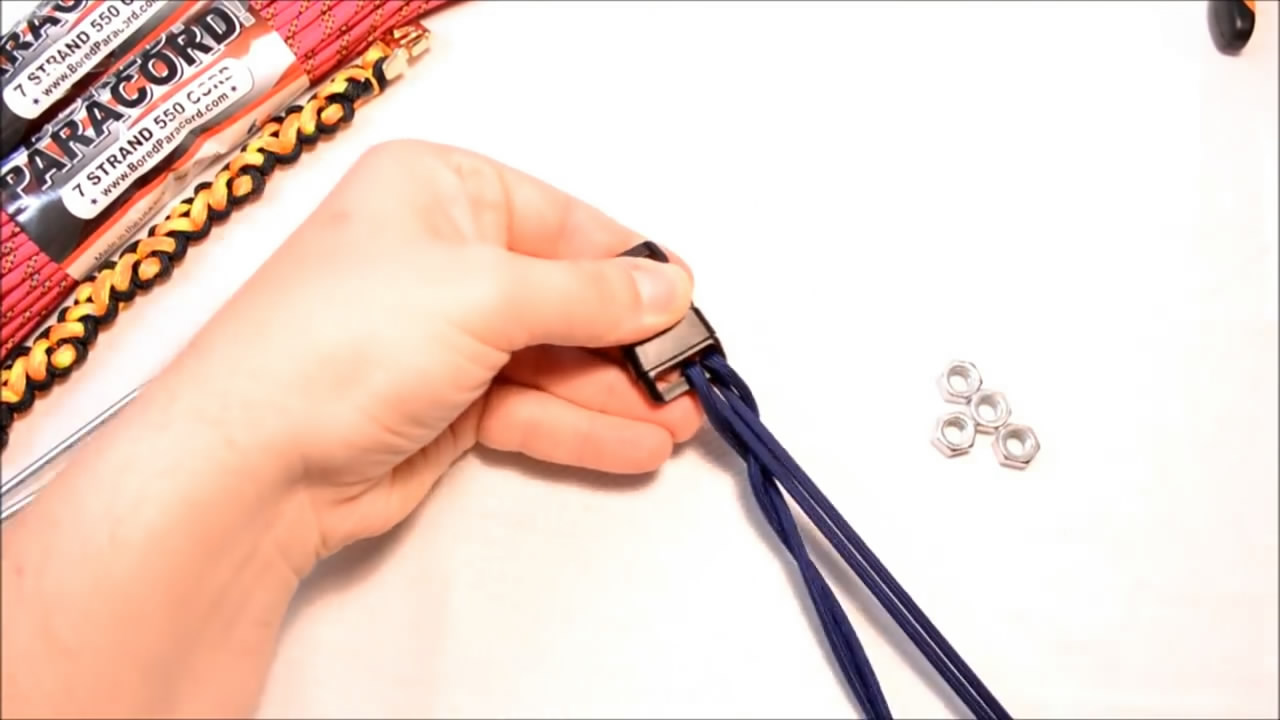 户外求生手链编法,户外手链编织