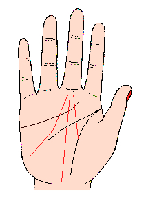 教你如何精准的看自己手相,自己对照图看自己的手相