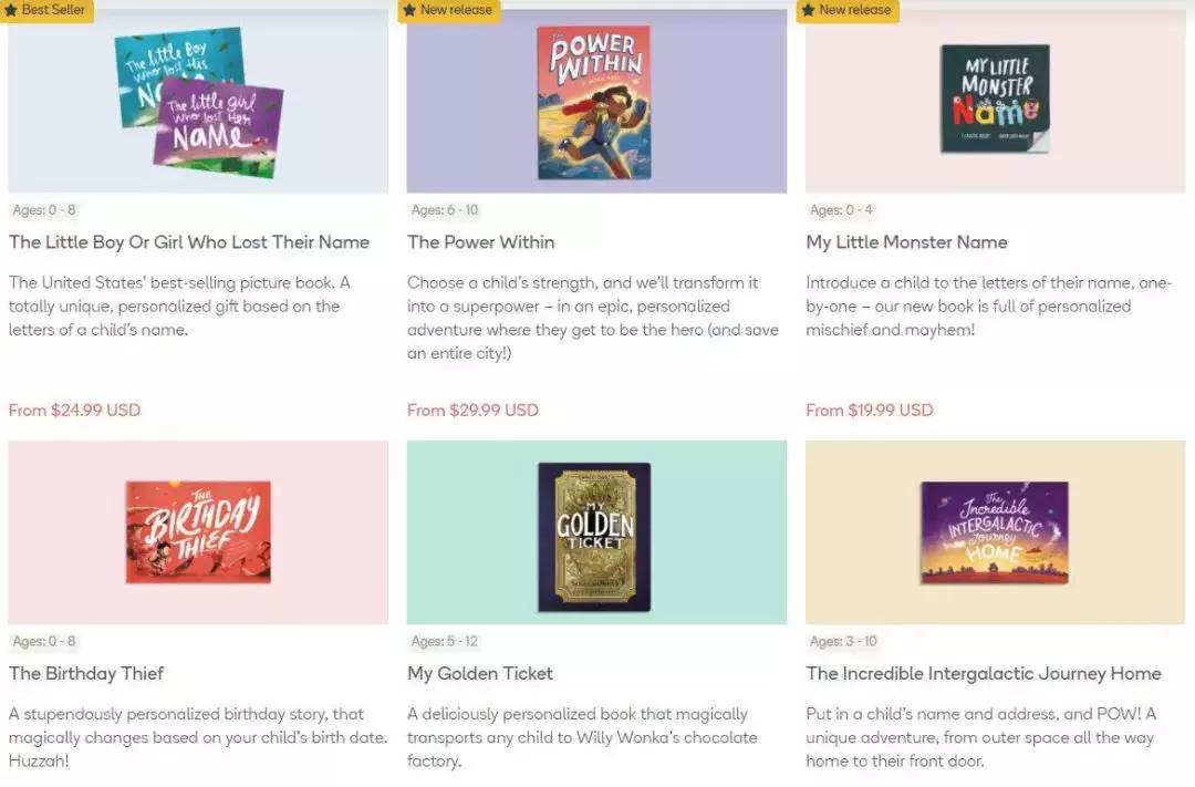 不懂科技的文创公司干不好新零售!Wonderbly爆品热卖背后