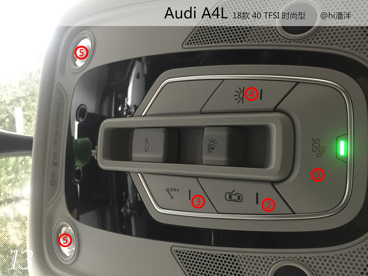 奥迪a4l40时尚动感按键与功能,奥迪a4l40豪华动感按键功能详解