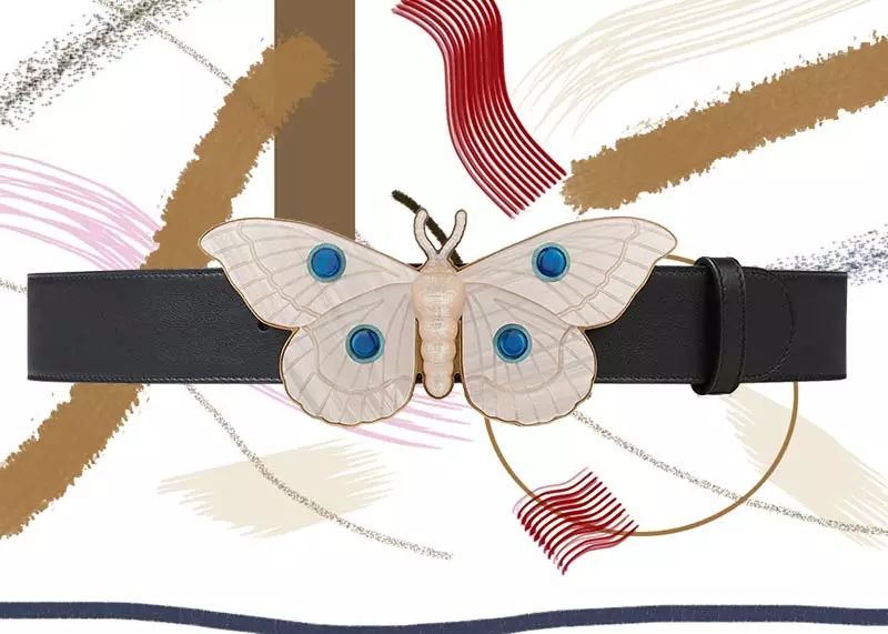 guccibeauty腰带,gucci有没有一款带花的腰带