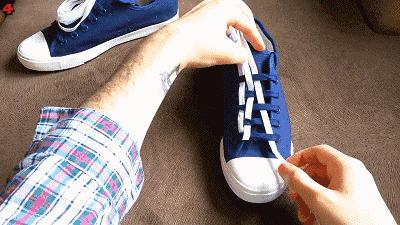 鞋带怎么穿不用系又好看,让鞋子颜值翻倍的5种鞋带系法