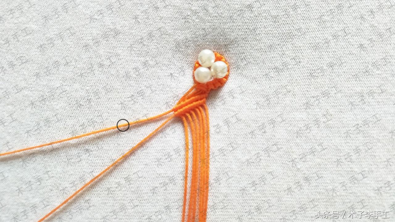 看了教程学不会咋办,最简单快速完成的纯红绳手链