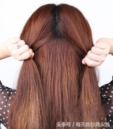 一个歪辫子的编发教程,俏皮辫子的编发教程