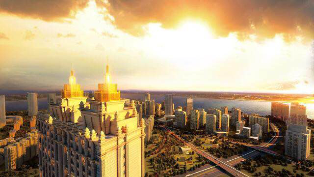 万达公馆精装效果图,万达公馆140平精装