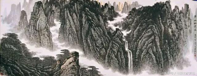 中国画名家亚明,当代金陵画派画家