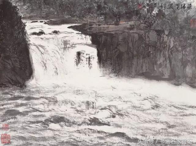 中国画名家亚明,当代金陵画派画家