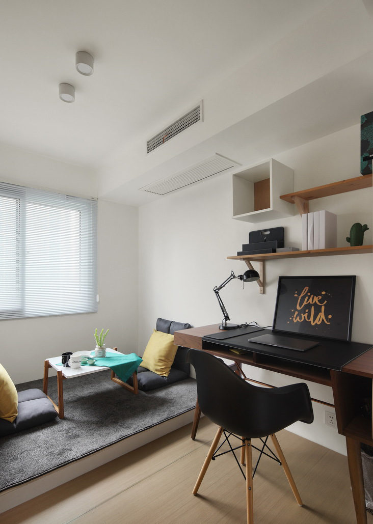 熙龙湾装修效果图实景案例,熙海岸56平装修效果图