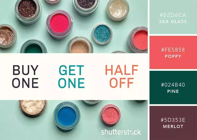 相见恨晚的色彩搭配,两种好看的颜色搭配