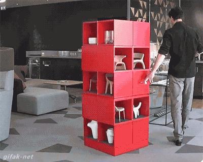 当你还在宜家买买买时，别人都在用折叠餐桌、智能衣柜、隐形床了