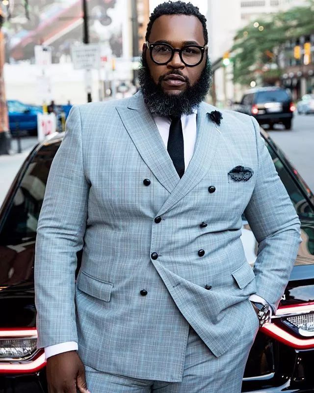 胖男人穿出来商务范,胖男人穿衣服提升气质