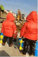 小朋友能看懂的挖掘机构造,挖掘机原理图解大全高清