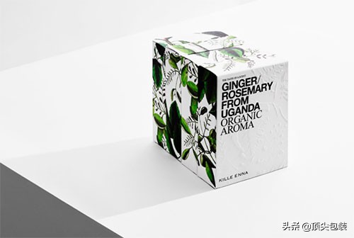 单独纹样花卉设计图案作业,以图形为主题形象的包装设计