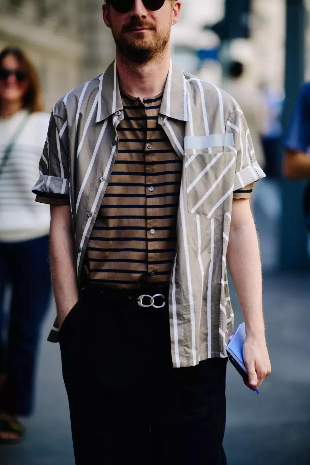 经典的条纹衬衫怎么穿,条纹衬衫适合什么人穿