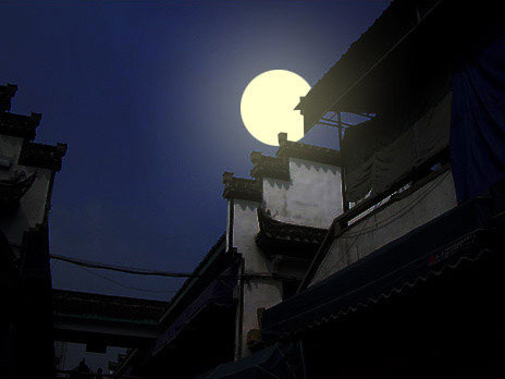 古诗中最美的月亮赏析,三十六首描写月亮最美的诗词