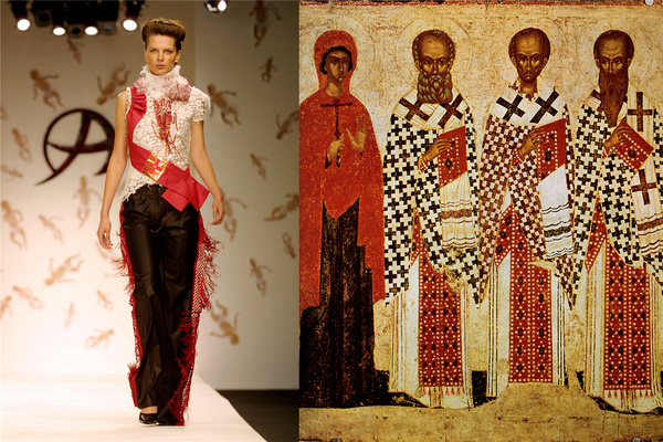 宗教元素与时尚的完美结合 (宗教仪式的象征)