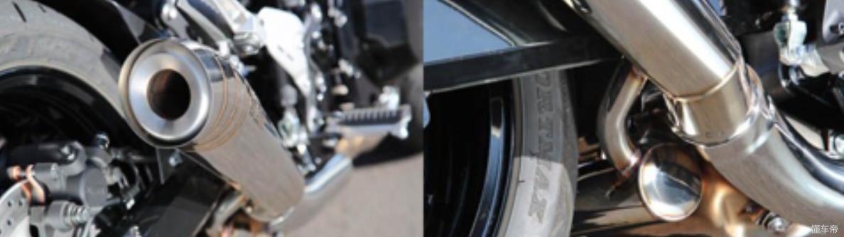 川崎z900rs排气管保护,二手川崎z900rs排气管没有光泽