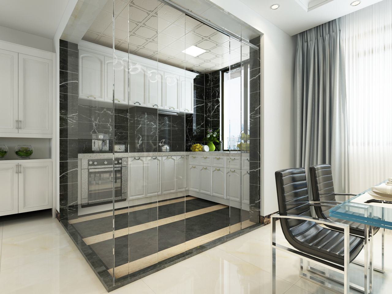 装修案例大全简单干净90平,装修案例217平米现代简约装修风格