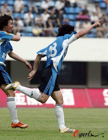 03年大连足球成绩,大连足球实德0比2鲁能