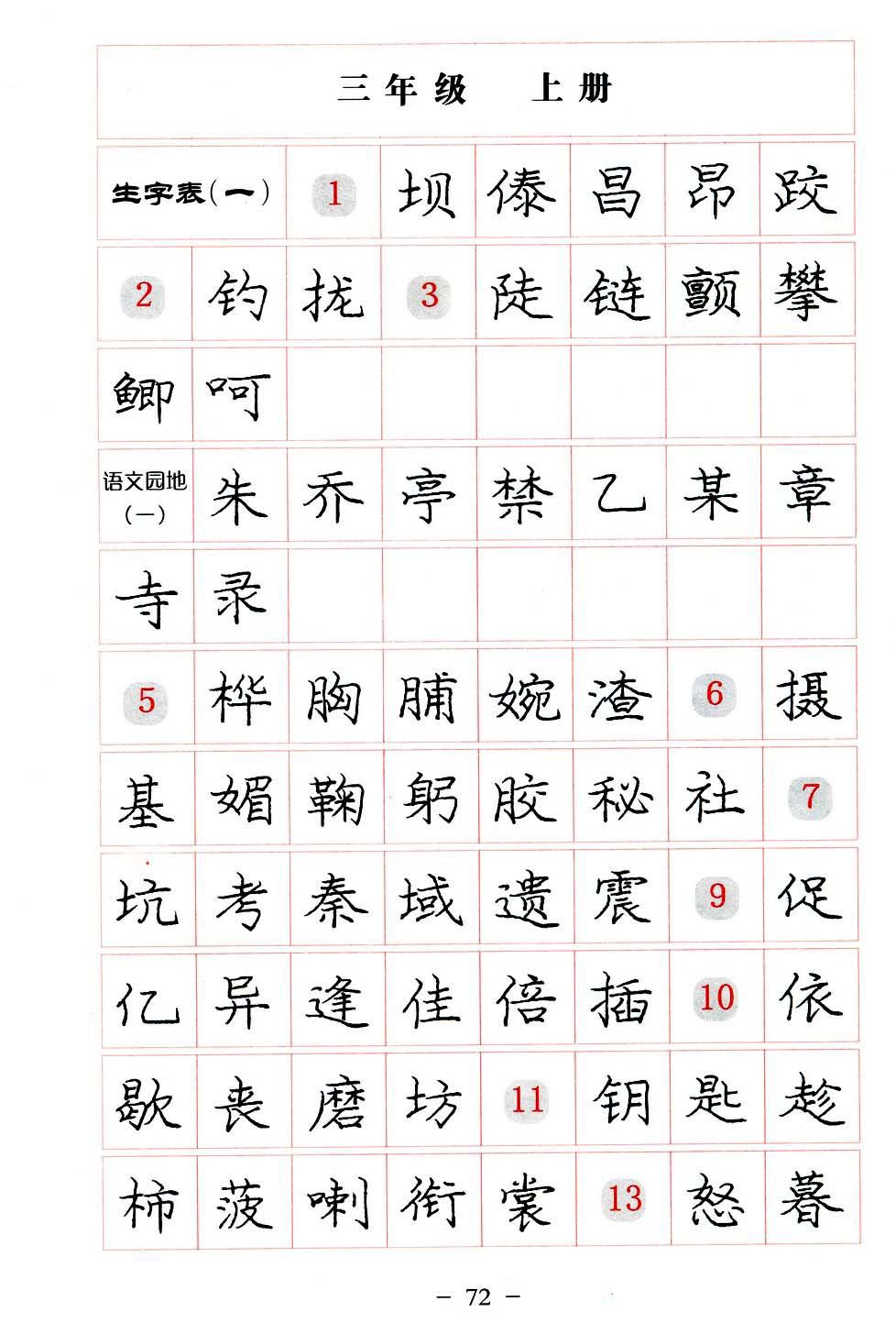 庞中华硬笔楷书系列字帖,庞中华硬笔楷书入门字帖