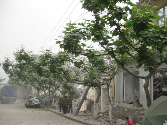 汶川地震十年重走北川老县城,汶川大地震北川老县城地震遗址