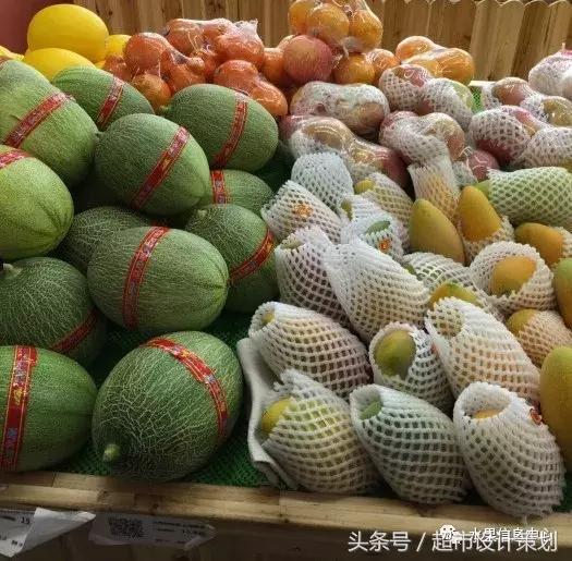 水果店水果陈列摆放销售技巧,20方长方形水果店铺陈列设计