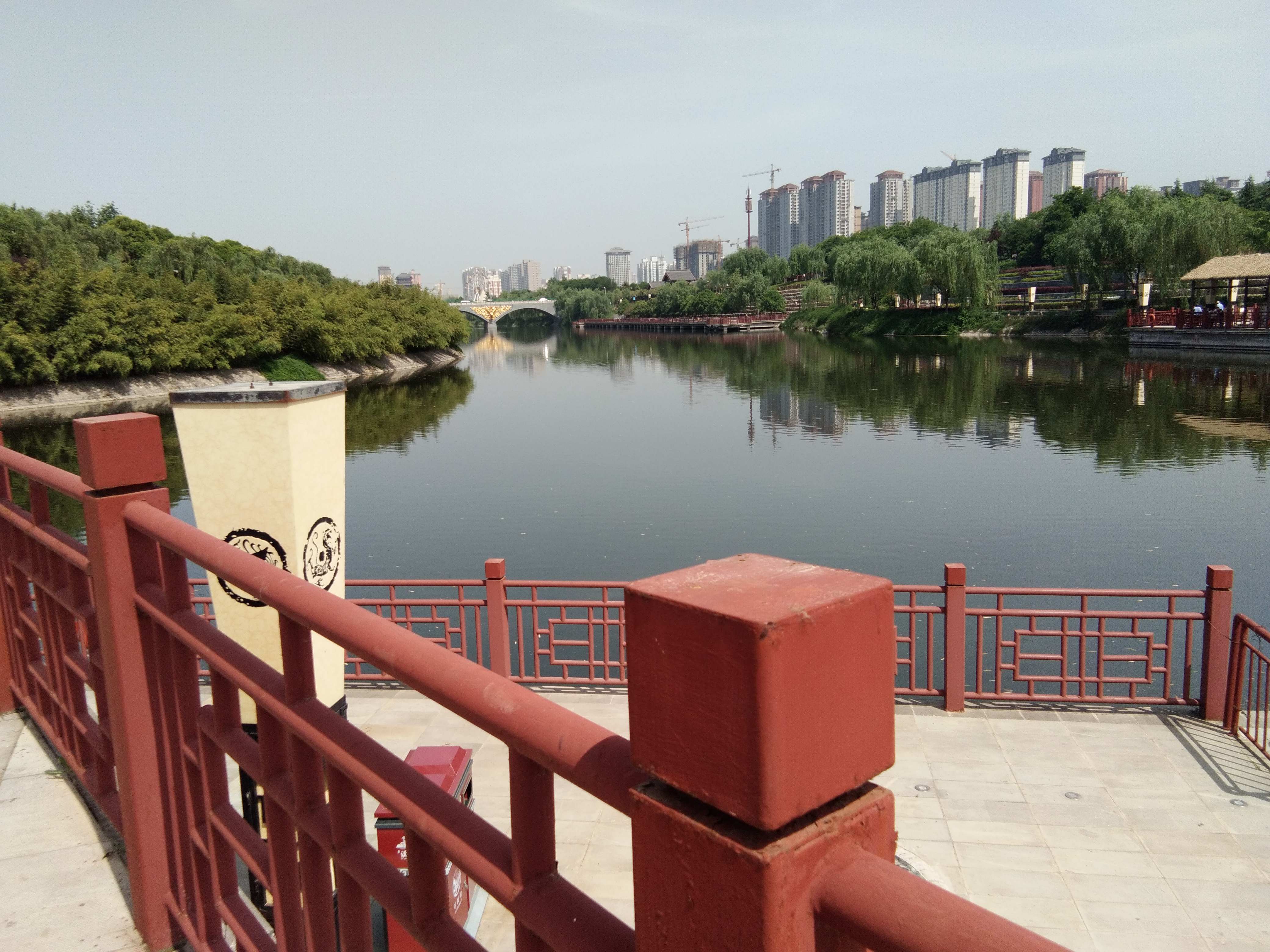 脚踏汉城湖公园全程!感受汉武辉煌!