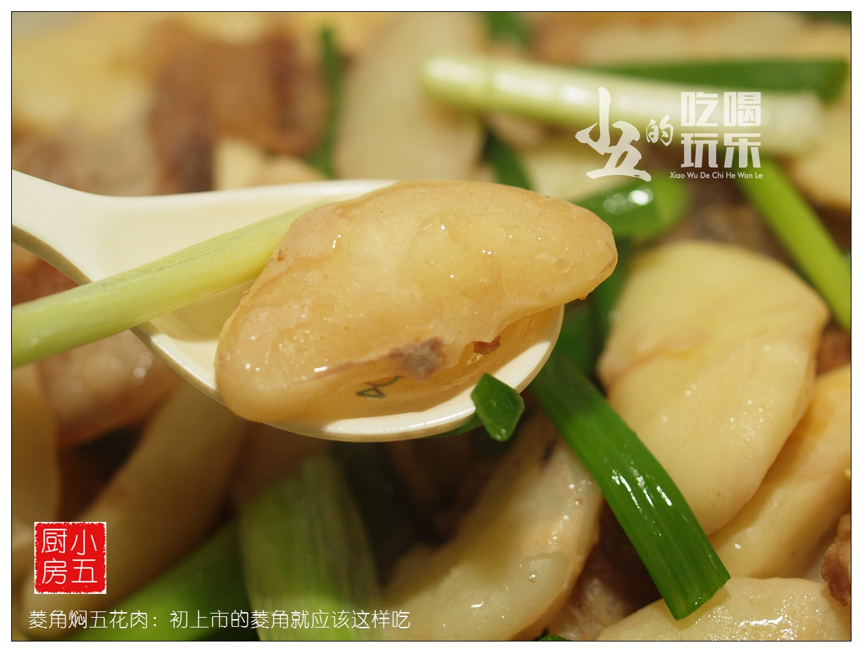 菱角和五花肉哪个好吃,菱角焖五花肉