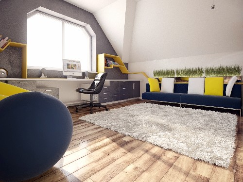 新野套内99平装修,121平跃层挑空装修效果图