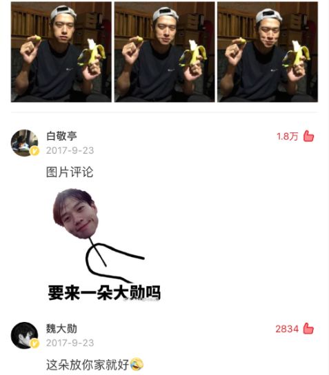 白敬亭魏大勋为什么叫山花兄弟,白敬亭和魏大勋山花组合