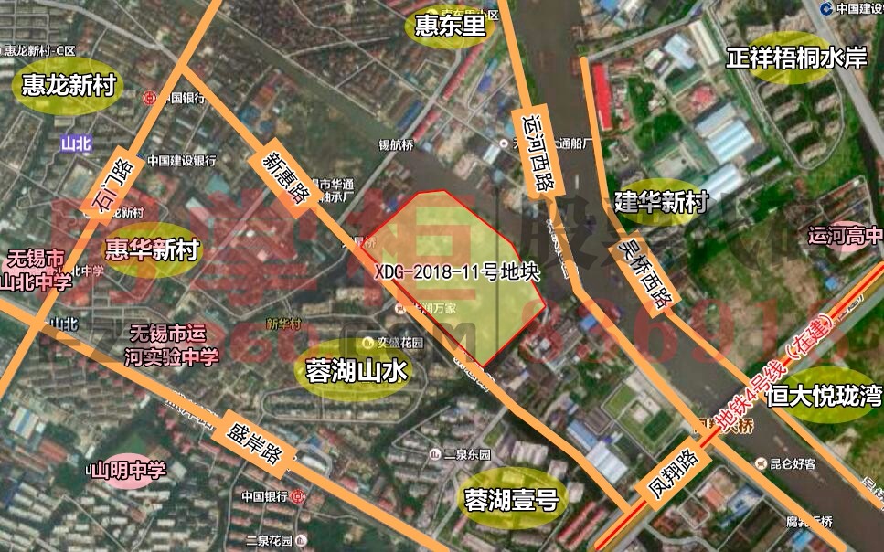 实探梁溪小天鹅地块：位于650亿大运河文化带无锡北段开发价值高